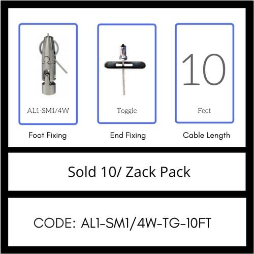 GRIPPLE UL Approved Angel Swivel Male 1/4