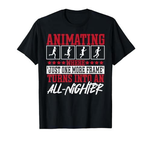 Animation Cartoon Artist 3D Modeling T-Shirt