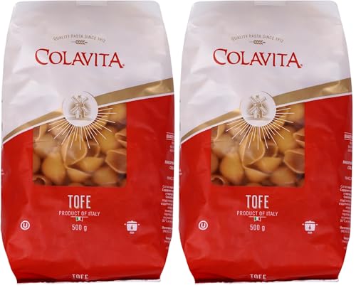 Image of Colavita Tofe Pasta (Durum Wheat Pasta) Pouch, 500 g (Pack of 2)