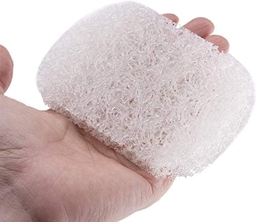 HUPOO Soap Saver Bathroom Accessories Soap Dishes Recyclable Soap Lift Non-Slip Soap Saver Bundle for the Bathroom Kitchen and Shower. 4 Pcs (White)