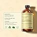 Yoken EWG Verified Castor Oil Organic Glass Bottle 16 fl oz 100% Pure Natural Cold Pressed Castor Oil for Hair, Face, Body, Eyelash, Skin - Hexane Free, Unrefined, Virgin, Rich Fatty Acid
