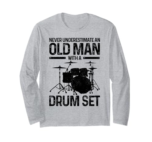 Never Underestimate An Old Man With A Drum �Z�b�g �h���}�[�M�t�g ����T�V���c