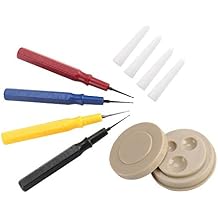 Acxico 1Set Watch Repair Tool Kit 4 Different Size Oiler Pen Needle With 1 Oil Cup For Watchmaker Watches Clocks Repair