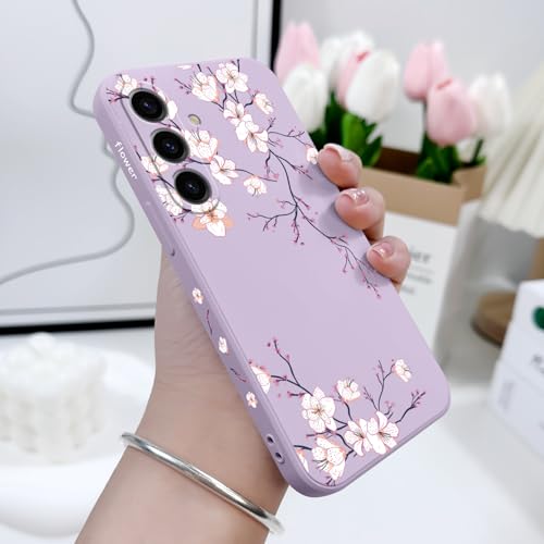 Gencyfu for Samsung Galaxy S25 FE Case Fingerprint Resistant, Soft and Stylish Silicone for Galaxy S25 FE Phone Cover 6.7 inch, Plum Purple by Gencyfu - Used condition - Image 2