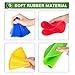 Aryjmz Spot Markers 9 Inch 20 Pcs Non Slip Rubber Floor Markers Flat Field Cones Poly Dots for Soccer Basketball Sports Speed Agility Training and Drills
