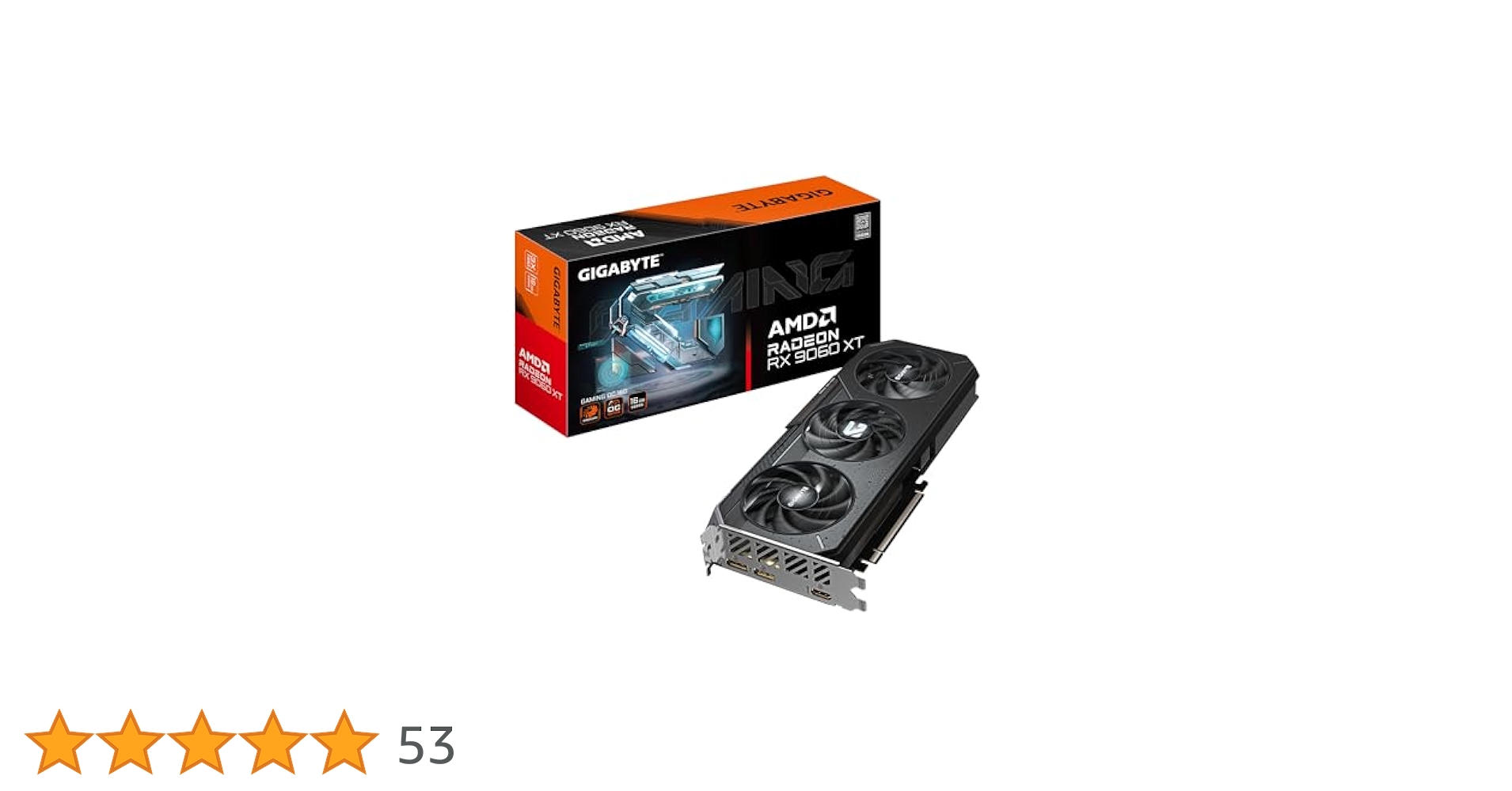 Amazon | GIGABYTE Radeon RX 9060 XT Gaming OC 16G