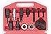 PMD Products AC Clutch Removal Tool - 23 Piece Compressor Tool kit - Complete Set of Automotive Tools - Mechanic Tool Set for Removal and Installation of air Conditioner Clutch hub with Spanner