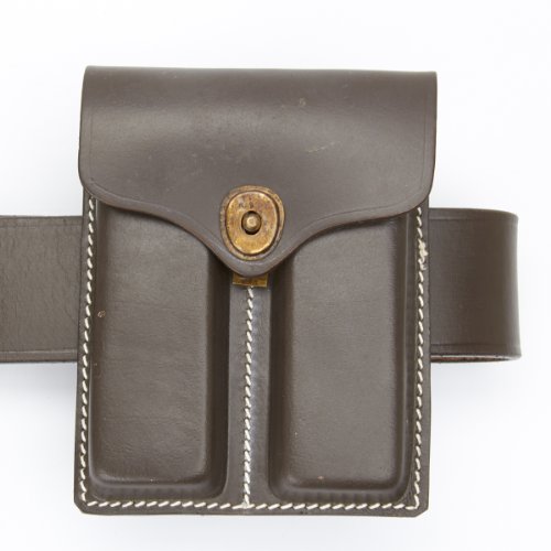 U.S. WWII M1916 .45cal 1911 Pistol Leather Holster, Belt, Ammo Pouch Set