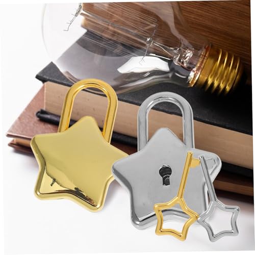 IMIKEYA 4 Ensembles Cadenas Grange Antirouille Voyage Clé Serrure À Pêne Dormant Accessoire Bricolage Boite Rangement Serrures De À Petites Serrures De Valise Alliage 2 Pièces * 4 – vue 4