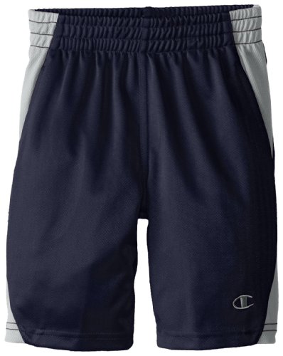 Champion Little Boys' Gym Shorts, Navy/Shark, 4