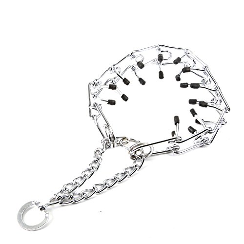 Petroad ColorPet Prong Collar, Made From Lightweight & Steel & Rubber Specifically Used for Effective Pet Training Petroad ColorPet Prong Collar, Made From Lightweight & Steel & Rubber Specifically Used for Effective Pet Training