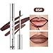 BANGFENG 4Pcs Peel Off Lip Liner Stain Set - Long-Lasting, Smudge-Proof, Waterproof Nude Matte Lip Tint, Non-Fading Peel Off Lip Color, Effortless Precision & Full Coverage, 24H Color Hold