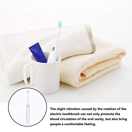 HEALLILY Escova de Dentes Sá´nica Elétrica Recarregável para Adultos E Crianças Com Design Amigável