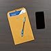 Quality Park Clasp Envelopes, 6.5 x 9.5 Inch Brown Kraft Catalog Envelopes, for Mailing Small Business Papers, Gummed Closure, Box of 100 (QUA37863)
