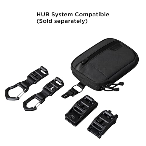 Image of ALPAKA Admin Pouch Pro EDC Organizer Tool Pouch Black Axogrid 300D | Smooth Zipper, Weatherproof Storage for Electronics, Cables, Travel Accessories