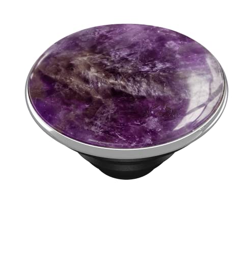 Popsockets GEN2 Genuine Amethyst Luxe Suporte Para Celular Popsocket Pop socket Original Usa Clip