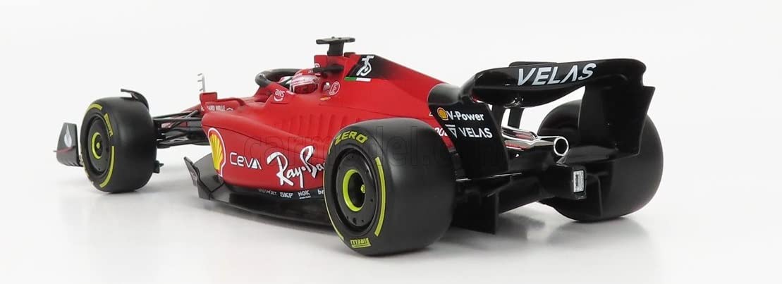 1/18 ブラーゴ フェラーリF1-75 ルクレール ミニカー フェラーリ F1-75 2022 シャルル・ルクレール #16