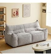 Amazon｜JvFun ソファ 一人掛け クッションソファー 座椅子 完成品 幅