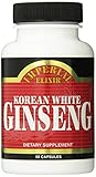 Imperial Elixir Korean White Ginseng, 500 Mg, 50 Count