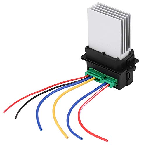 Gebläsewiderstand Lüfterregler, Gebläsewiderstand des Heizungsmotors mit Kabelbaum Stecker Lüfterwiderstand für C5/C3/C2, für 207/406/607/1007, für Scenic I/II 7701048390 6441L2