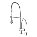 VIGO VG02006CHK2 Dresden Single Handle Pull-Down Sprayer Kitchen Sink Faucet with Soap Dispenser, Centerset Single Hole Faucet, Commercial-Style Design, Premium Chrome Finish