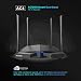 Tenda AC6 Router inalámbrico inteligente de Doble Banda (AC1200, 4 puertos Megabit,...