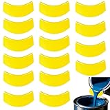 16-Pack Paint Pouring Spout for Universal Bucket, Pint, Quart & Gallon Paint Cans, Reusable Snap-On Paint Can Pour Spout with Anti-Drip Design, Easy to Clean, Fits Metal & Plastic Containers