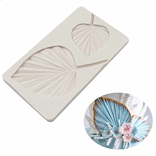 Feuilles Moule Silicone Gâteau Chocolat - Bonbons 3D de Cuisson Décoration Outils Bricolage Moules pour Fondant Gelée Muffin Sucre Glace Artisanat Glaçons Jelly Sucre Candy Gâteaux