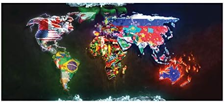 Large Mouse pad League of Legend (Wolrd Map 36)