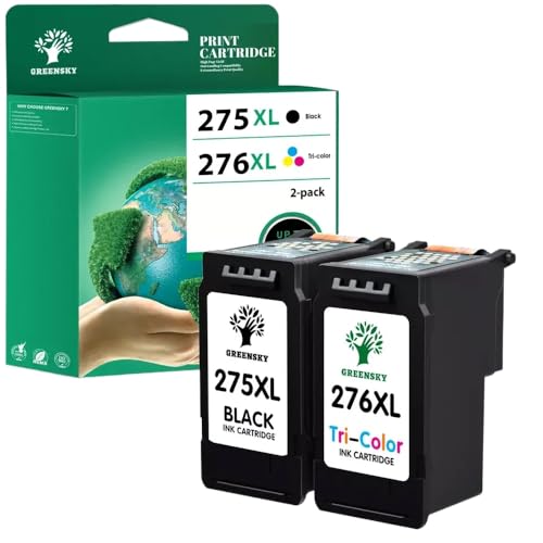 Cartouche d'encre PG 275XL CL 276XL haute capacité pour des impressions nettes et durables