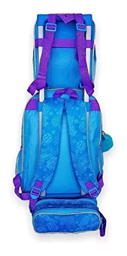 Kit Mochila Infantil Lol Ladies Party Rodinhas G Azul Clio