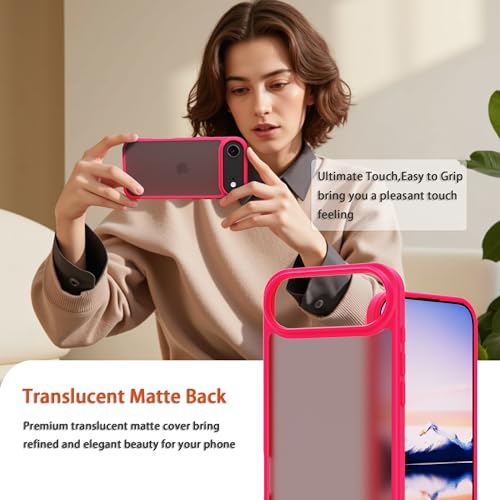 Image of iPhone air Case,Translucent Matte(Rose red)