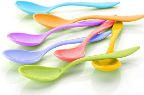 Darkpyro Unbrekable ABS Stylist Spoon Set-10 Pcs