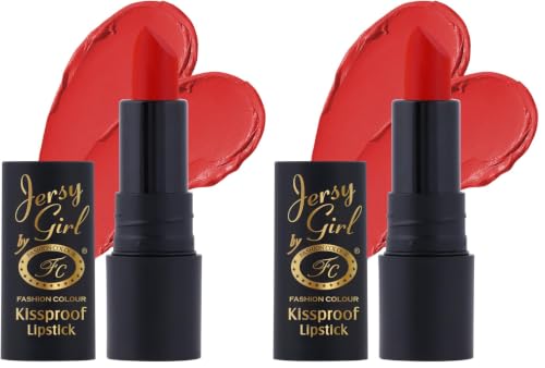 Image of JERSEY GIRL BY FASHION COLOUR Kissproof Matte Lipstick| Lightweight & Longlasting | Matte Finish | Stay up to 12hrs | Available In Fab Shades | Highly Pigmented |Intense Colour, Moisturised Lips, Color Sensational Creamy Matte |(Maroon)
