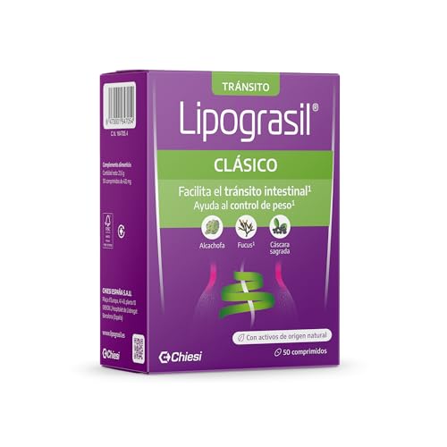 Lipograsil Clásico Doble Efecto - Ingredientes de Origen natural - 50 Comprimidos