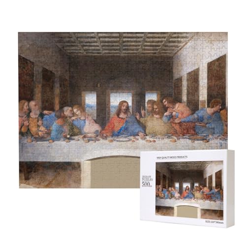 Leonardo Da Vinci (Ō̔ӎ`) 500pcs ؐs[X WO\[pY q l SҌ eqpY a NX}X v[g Ǐ 50cm×38cm