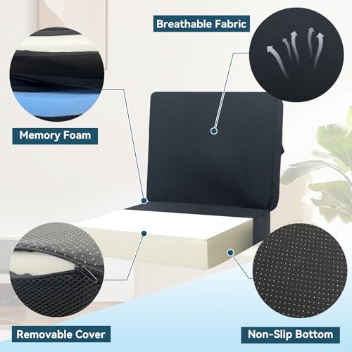 SEHAUSEU Booster Seat with Backrest