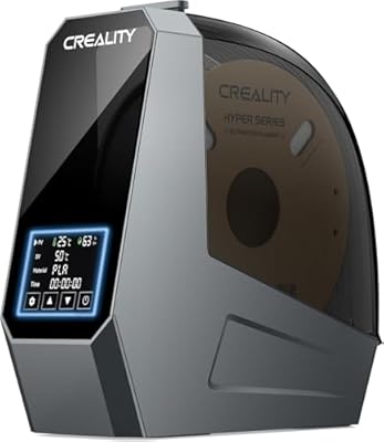 Creality Caja de Secado de Filamento Oficial Space PI Caja de Secado de Filamento de Impresora 3D Caja de Almacenamiento de Filamento para PLA ABS PETG TPU Nylon PA Filamento 1 75mm/2 85mm