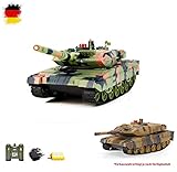 panzer leopard 1 preis German Leopard 2 A5 - RC ferngesteuerter Panzer mit ausgepfeiltem Infrarot-Battlesystem