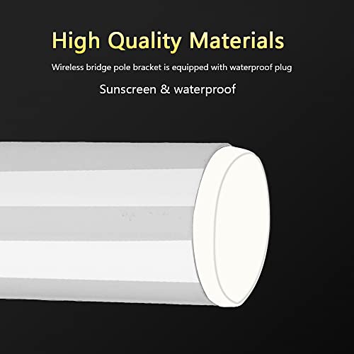 2-Pack Universal Bracket Mount For Light Monuting Tasks Wireless Bridge Outdoor Access Point To Point Ap,Pole And Wall-Mounted Mount #TOP3