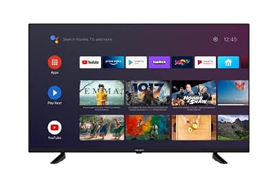 GRUNDIG (55 VOE 72) Fernseher 55 Zoll (139 cm) LED TV, Android TV, 4K UHD, HDR, Dolby Digital, Triple Tuner, Chromecast built-in, Smart TV, Schwarz