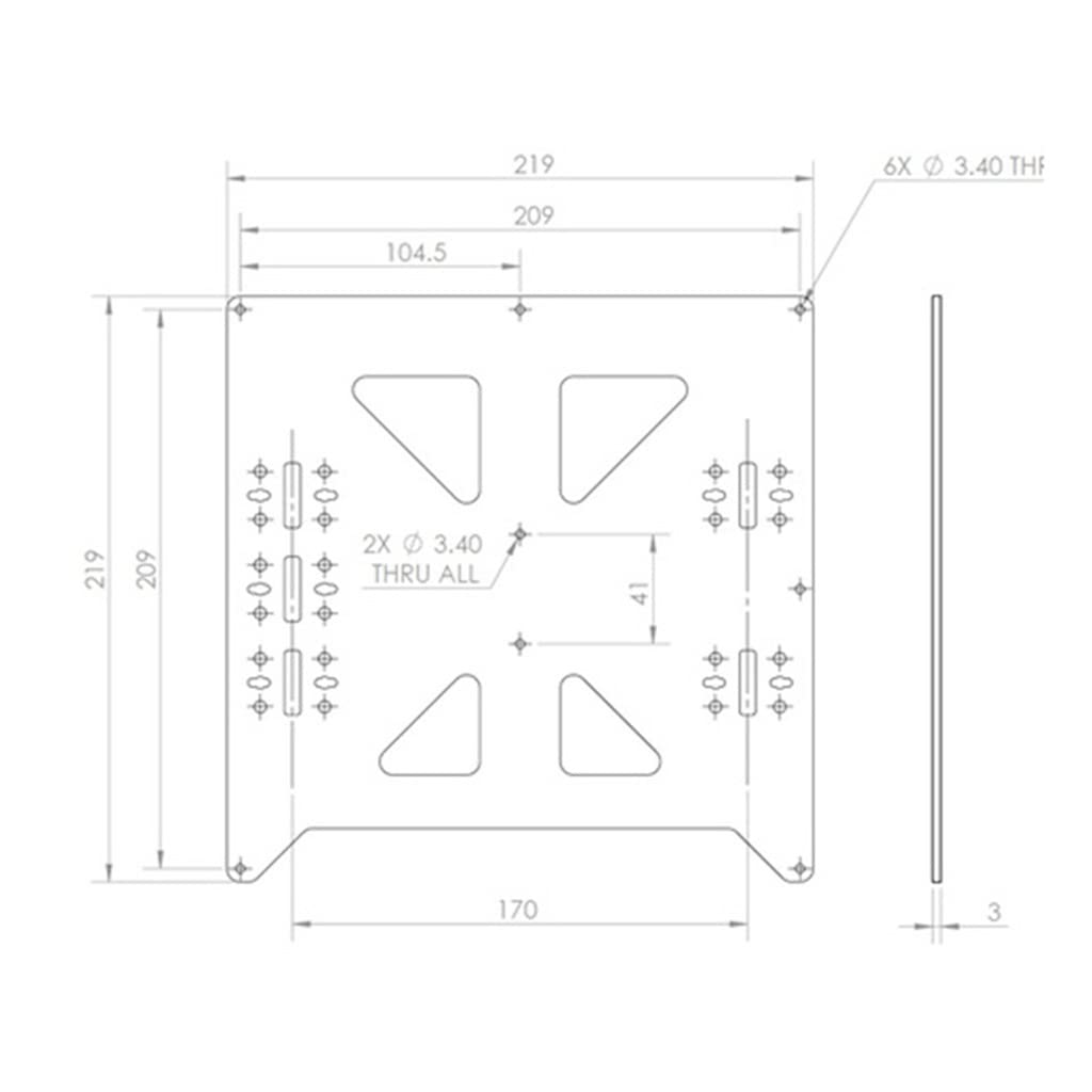 Amazon.com: for 3D Printer Accessory Heating Platform Prusa I3 Hot
