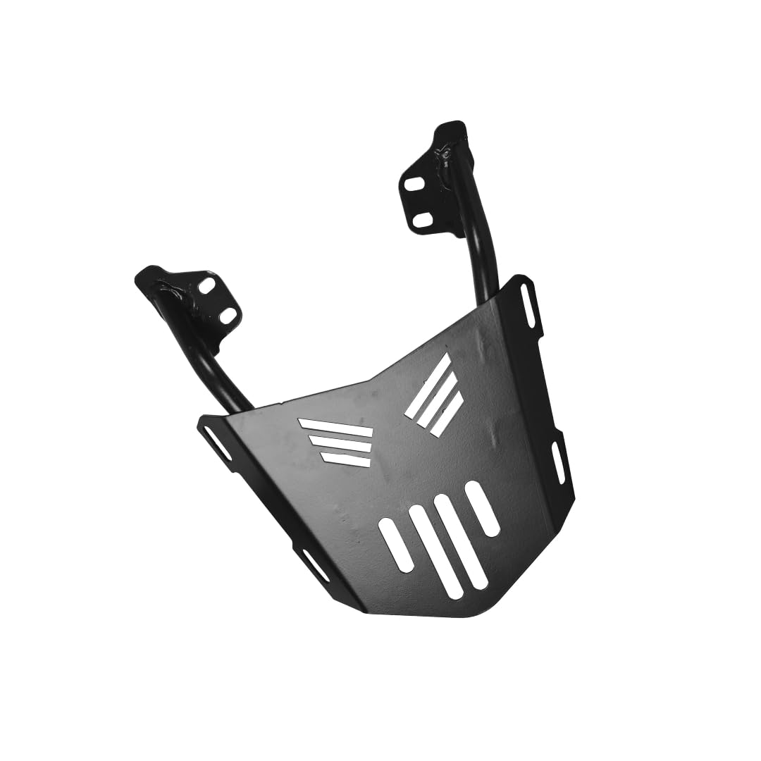 Luggage Rack/Back Rest Top Box Base Plate Back Carrier Black Compatible with Bajaj Dominar 250,400 & Pulsar All Models Old to New-1-image-41