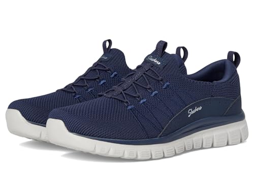 Skechers Womens Graceful - Picture Perfect Navy 9 Medium