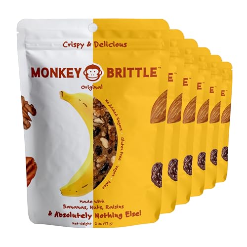 Monkey Brittle Crispy Plant-Based Snack