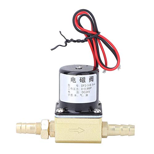 Válvula electromagnética eléctrica, 0~0.8Mpa Válvula electromagnética de la máquina de soldadura eléctrica para aire, argón y C02 G1 / 8 '', AC220V 36V DC24V(AC36V)