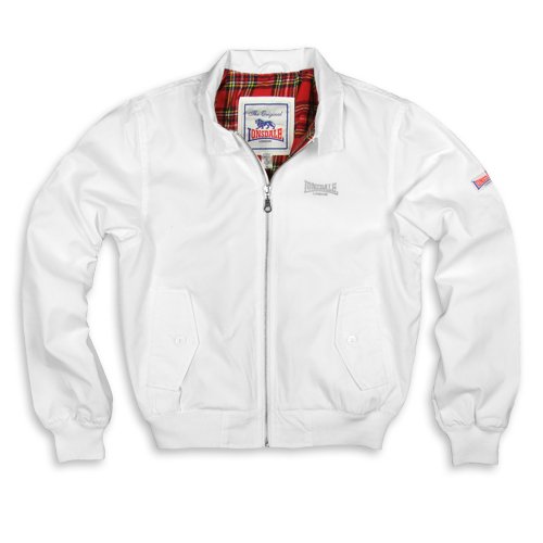 Preisvergleich Produktbild Lonsdale Damen Jacke Jacke Harrington Kelly weiß (weiß) Small