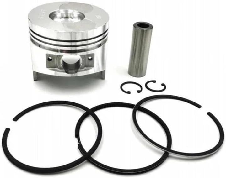 Universal Piston Kit 188F Compatible With Yammar 88mm Engine Generator Cultivator Water Pump Tiller Bore Ring Pin Circlip Aftermarket Replacement