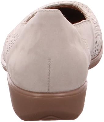 Ara Women's Leather Flats Shoes US 6.5 wide (UK 4) Beige