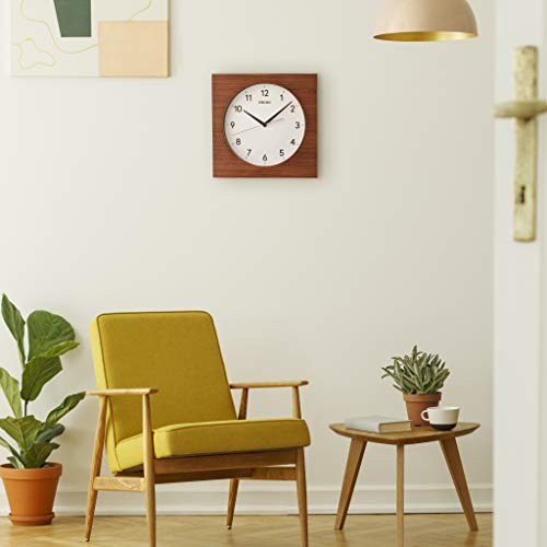 Seiko Rylie Wall Clock, Light Brown #TOP3
